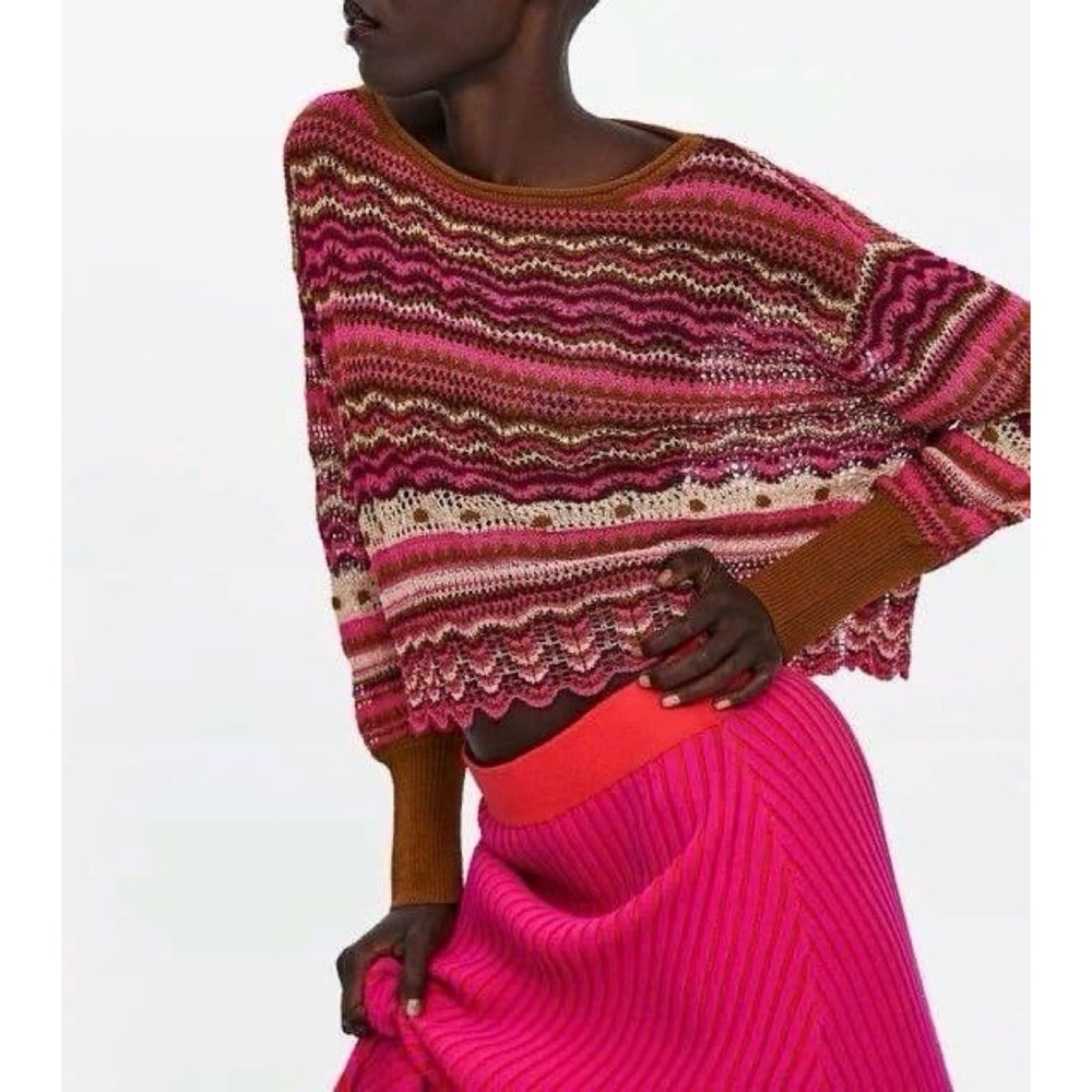 Zara crochet sweater - Picture 7 of 8